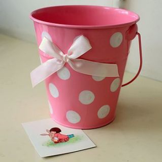 spotty bucket by little ella james