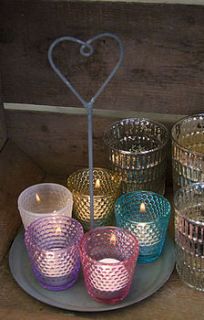 heart votive holder by home & glory