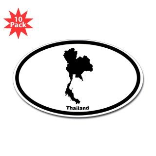 Thailand Outline Oval Decal by Admin_CP9930303