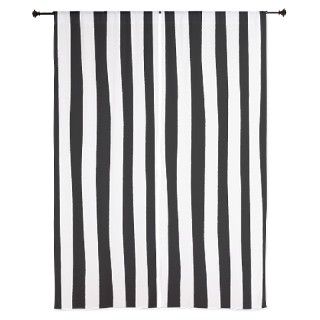 Funny black and white stripes Curtains by stripstrapstripes