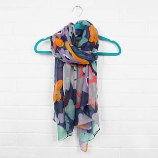 scarf, poppy by bohemia