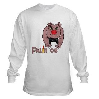 Palin PitBull with Lipstick Long Sleeve T Shirt by RepublicanCan