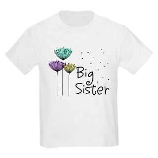 Big Sister Dandelions T Shirt by BigSisRules