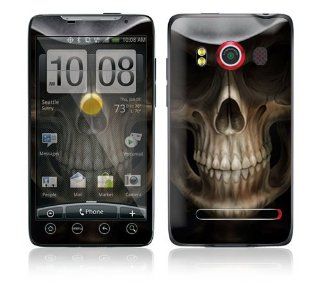 DecalSkin HTC Evo 4G Skin   Skull Dark Lord Cell Phones & Accessories