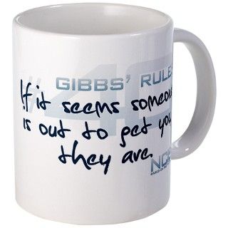 Gibbs Rules #40 Mug by wheetv3
