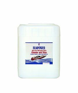 Seapower Marine Cleaner and Wax with Carnauba and Silicone   5 Gallon Automotive