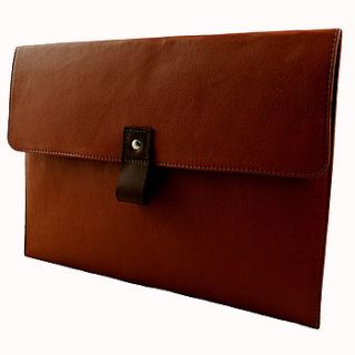 tan leather 13 inch macbook air case by freeload leather accessories