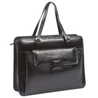 Chantilly Italian Leather Laptop Briefcase