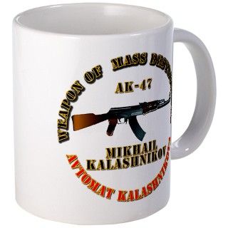 Weapon of Mass Destruction   AK47 Mug by AAAVG