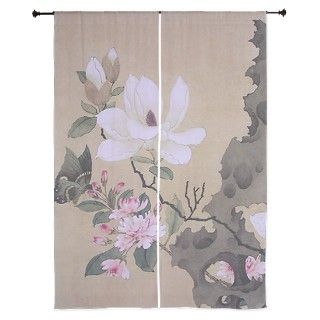 Magnolia and Erect Rock 84 Curtains by VintageLove1
