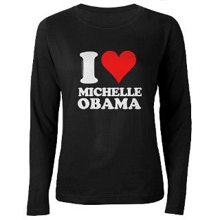 I LOve Michelle Obama T Shirt by randomwarecloth