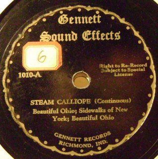 Carnival Sound Effects  Steam Calliope, Barkers, etc. Music