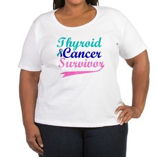 Thyroid Cancer Survivor T Shirt by hopeanddreams3