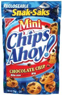 Chips Ahoy Mini Chocolate Chip Cookies, 8 oz (Pack 9)  Grocery & Gourmet Food