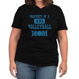 Cool Volleyball Mom designs Womens Plus Size V Ne by madscientees