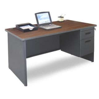Marvel Office Furniture Pronto Single Pedestal Computer Desk