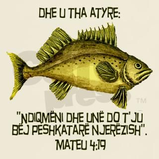 Matthew 419 Albanian T Shirt by biblicaltshirts