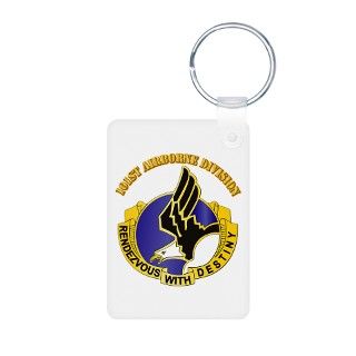 DUI   101st Airborne Division with Text Keychains by mtsservices2