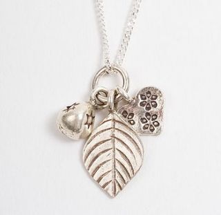 talisman charm necklace by lily belle