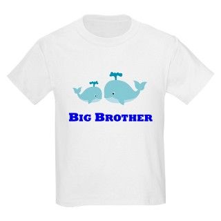 Big Brother Whale T Shirt by AwesomeBabyClothes