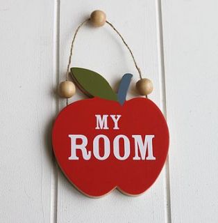 my room apple sign by posh totty designs interiors