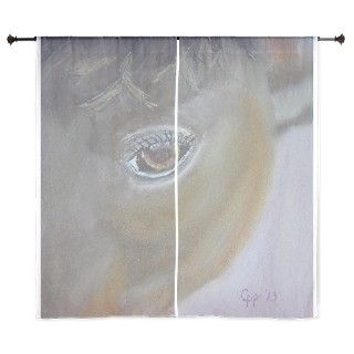 Horse Painting Curtains by mvcreations