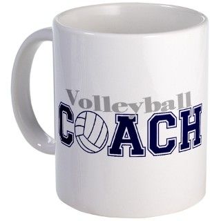 Volleyball Coach II Mug by lushlaundry