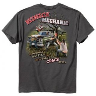 Redneck Mechanic T shirt Probably Can't Fix It Clothing