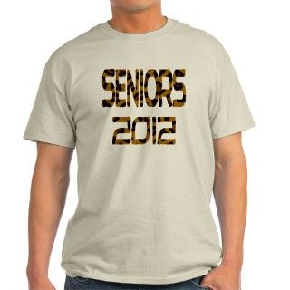 seniors 2012 leopard print T Shirt by Admin_CP65372935