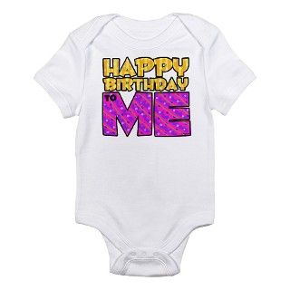 Happy Bday Me (pink) Infant Bodysuit by lilgoodies