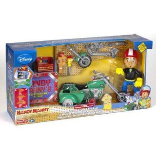 Handy Manny Fix it Right Motorcycle and Tool Rack Toys & Games