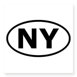 New York (NY) Bumper Oval Sticker by Admin_CP2171527