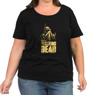 Zombie Killer Michonne Womens Plus Size T Shirt by The_Walking_Dead