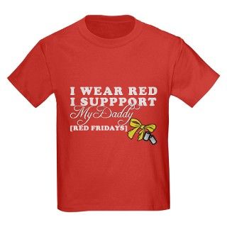 I Wear Red   I Support My Daddy by usmcgals