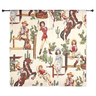 Cute Western Pattern Curtains by dillardsmugshop