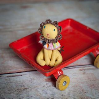 circus lion soft toy by armstrong ward