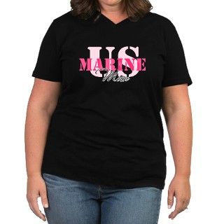 U.S. Marine Mom Plus Size T Shirt by Admin_CP6835667