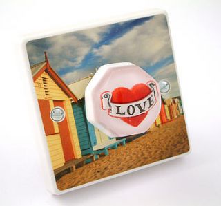 seaside inspired light switches by candy queen designs