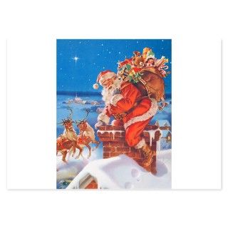 Santa Claus 60_10x14V.png Invitations by phat_ts