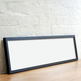 handmade wooden picture frame 90 x 20cm by the drifting bear co.