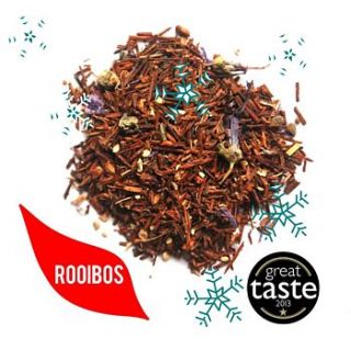 gingerbread chai rooibos tea by bluebird tea co.