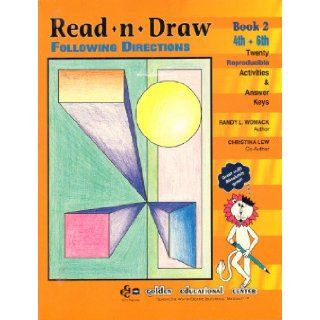 Read n Draw Following Directions, Book 2, Grades 4 6 Randy L. Womack, Christina Lew Books