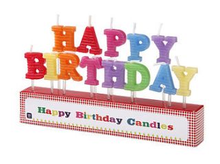 happy birthday candles by the 3 bears one stop gift shop