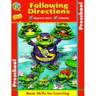 Following Directions Preschool with Sticker (High Q Workbook Series) 0715538009479 Books
