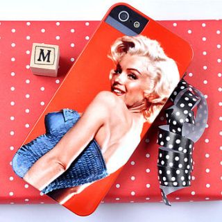 marilyn close up case for iphone and samsung by giant sparrows