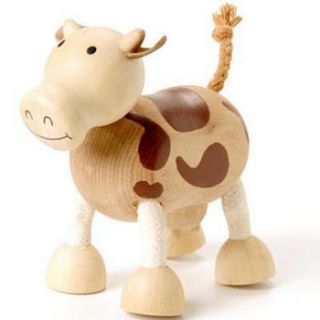 wooden farm animals by toys of essence