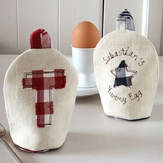 personalised name tea cosy by milly and pip