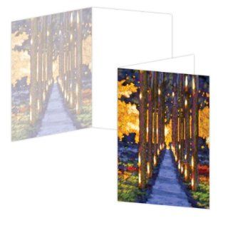 ECOeverywhere Path of Dreams Boxed Card Set, 12 Cards and Envelopes, 4 x 6 Inches, Multicolored (bc11978)  Blank Postcards 
