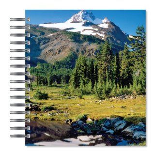 ECOeverywhere Mountain Reflections Picture Photo Album, 18 Pages, Holds 72 Photos, 7.75 x 8.75 Inches, Multicolored (PA12124)  Wirebound Notebooks 