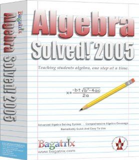 Algebra Solved 2005 Software